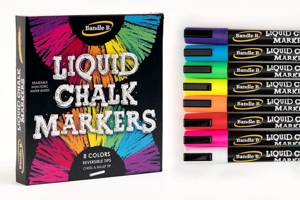Bandle B. Liquid Chalk Markers Set of 8