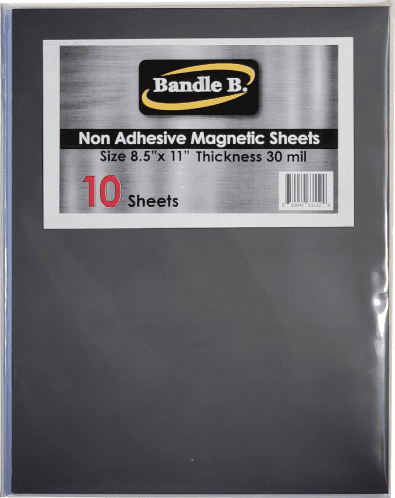 magnetic craft sheets size 8.5 by 11 inches 10 sheets