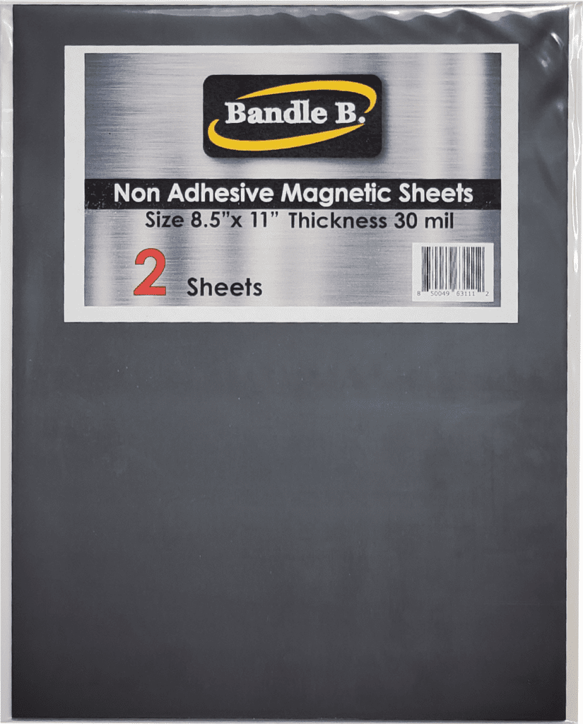 magnetic craft sheets size 8.5 by 7 inches 2 sheets